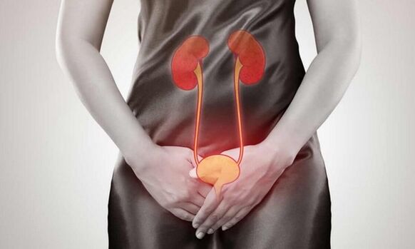 Verursaacht an d'Behandlung vu Cystitis a Frae